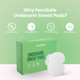 Breathable underarm sweat pads for heavy sweating