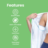 Disposable underarm sweat pads for men and women