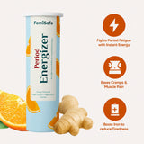 FemiSafe Period Energizer -Effervescent Tablets for Period Cramp Relief and Fatigue (15 Tablets)