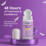 FemiSafe Underarm Roll-On with 3% AHA BHA | 50ml