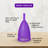 Comfortable menstrual cup – personal hygiene for females on periods
