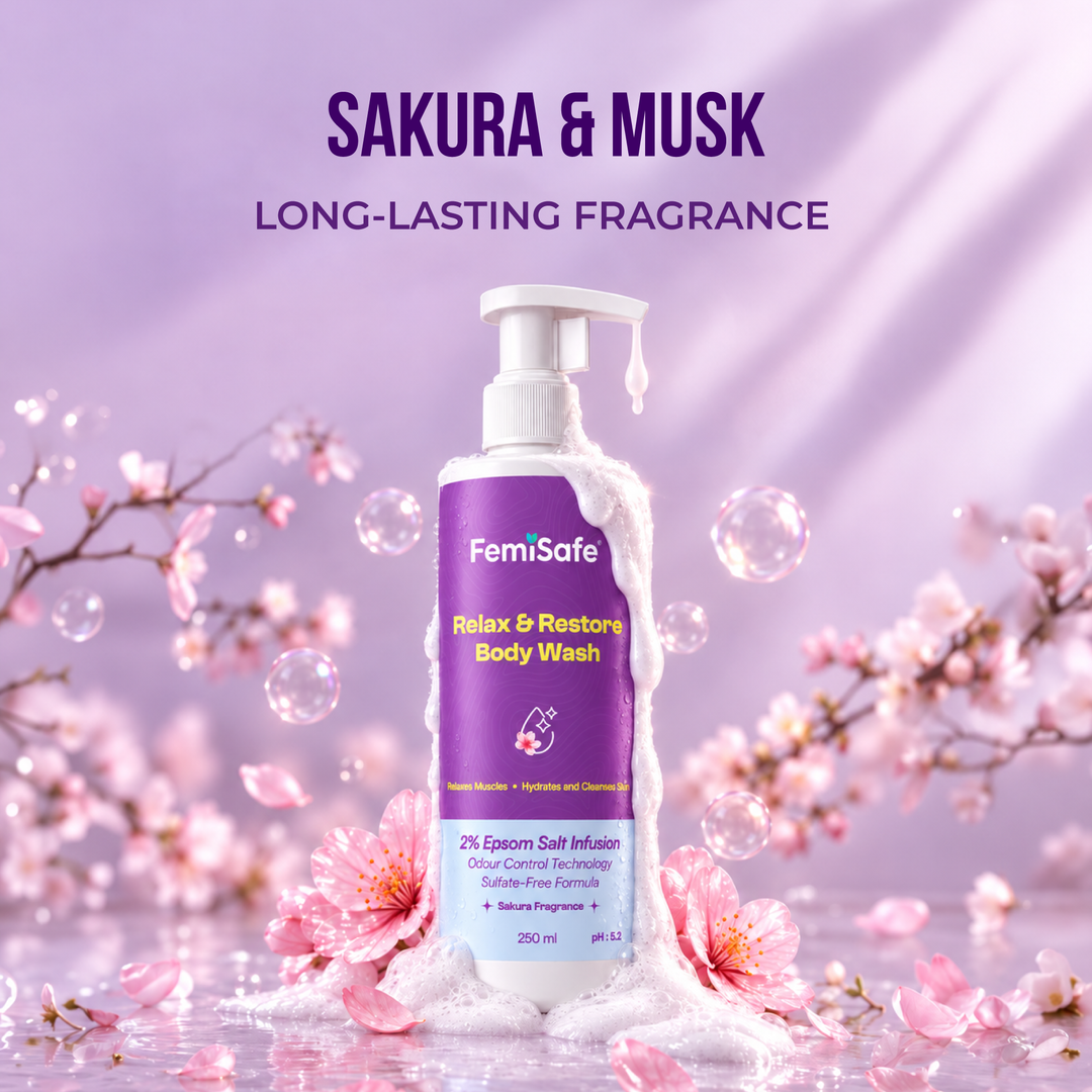 Relax and Restore Body Wash with Sakura Fragrance