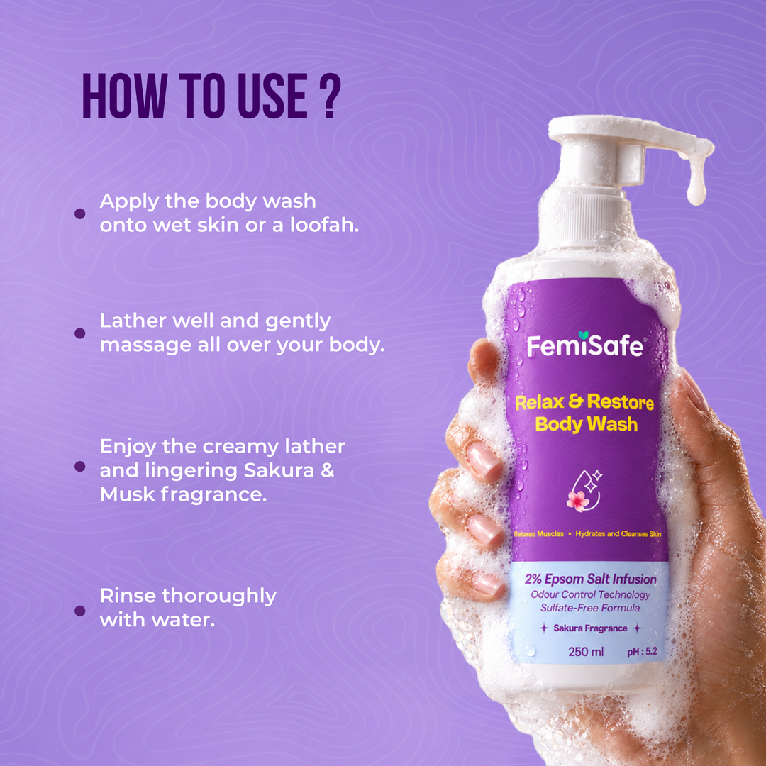 Relax and Restore Body Wash with Sakura Fragrance