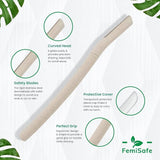 FemiSafe Daily Freshness Combo – Sweat Pads, Underarm Roll-On & Reusable Facial Razor