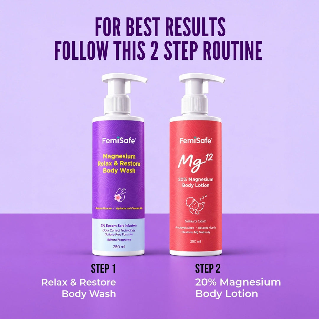 FemiSafe Relax and Restore Body Wash with Sakura Fragrance