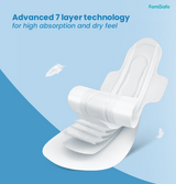 Disposable postpartum maternity pads for heavy flow