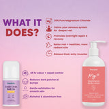 FemiSafe Sleep & Freshness Combo – Magnesium Sleep Body Lotion + 3% AHA BHA Underarm Roll-On