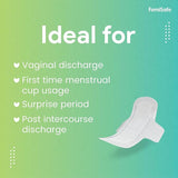 Disposable Period Panties (Pack of 2) & Winged Panty Liners (Pack of 20) – Leak-Proof, Travel-Friendly, & Ideal for Overnight Protection