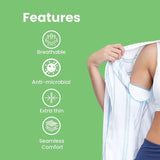 FemiSafe Daily Freshness Combo – Sweat Pads, Underarm Roll-On & Reusable Facial Razor