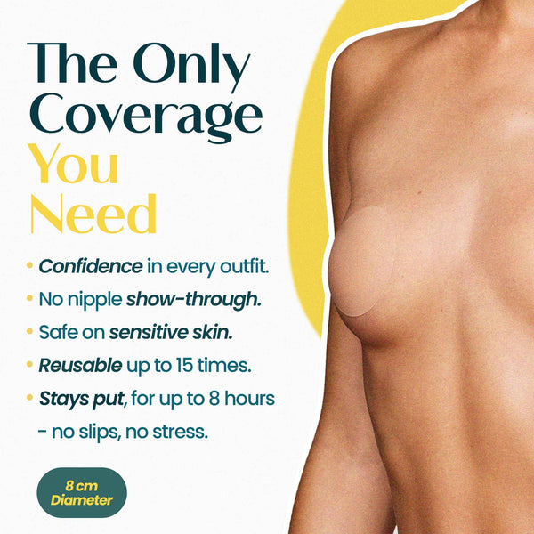 FemiSafe Reusable Silicone Nipple Pasties