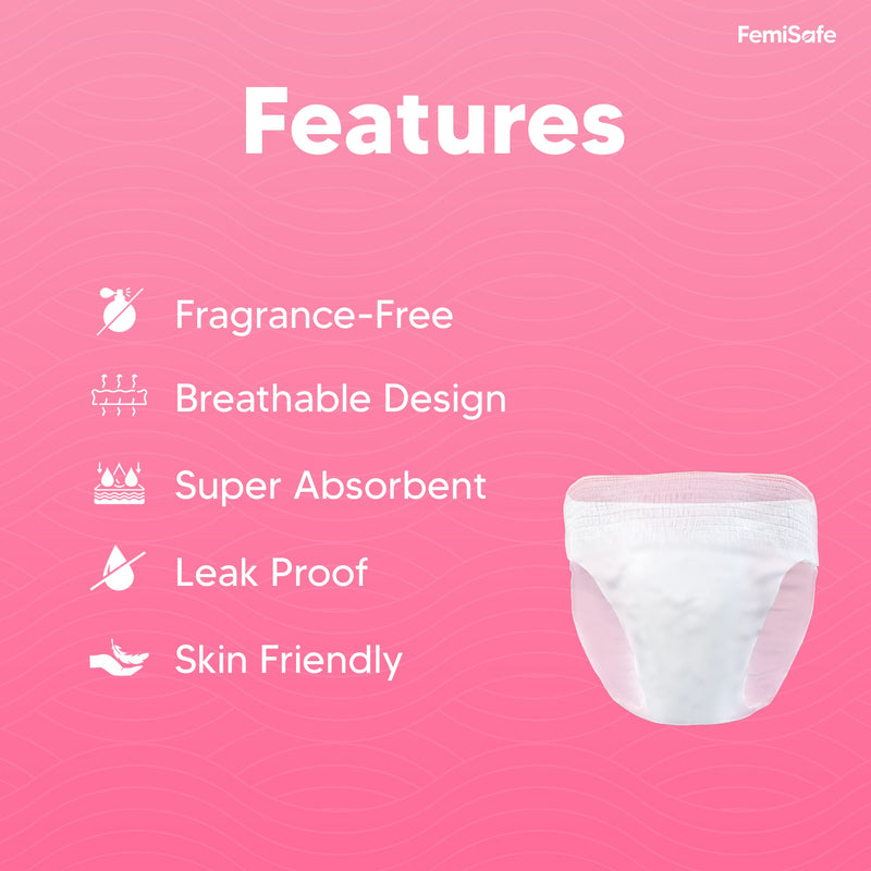 leak proof period panty from Best feminine hygiene brands in India