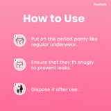 Soft period panty from best feminine hygiene brands in india