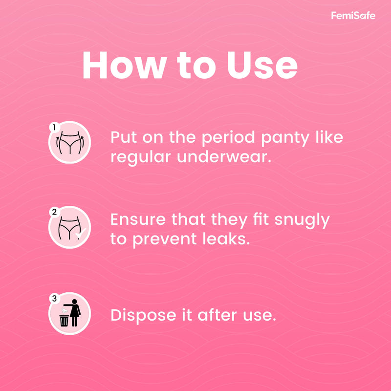 Soft period panty from best feminine hygiene brands in india