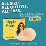 FemiSafe Reusable Silicone Nipple Pasties
