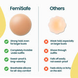 FemiSafe Reusable Silicone Nipple Pasties