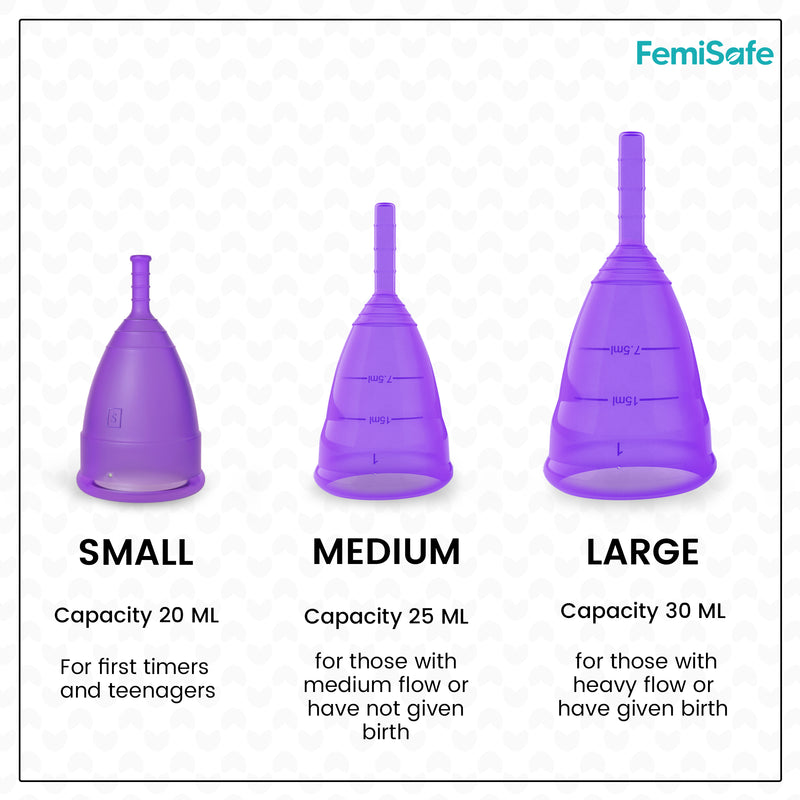2 Menstrual Cups & 1 Sterilizer