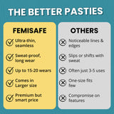 FemiSafe Reusable Silicone Nipple Pasties