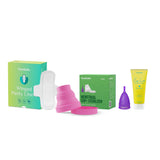 Period care cup for feminine care and hygiene