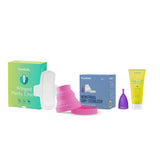 Reusable menstrual cup for women 