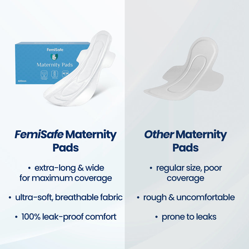 POSTPARTUM PADS  (MATERNITY PADS-PACK OF 8)