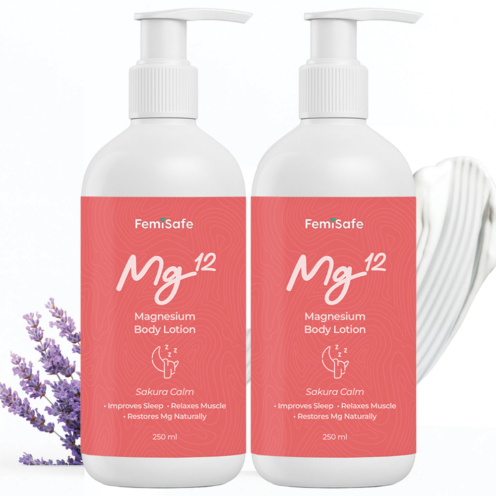 FemiSafe Magnesium Sleep Body Lotion lifestyle image
