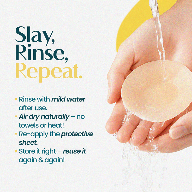 FemiSafe Reusable Silicone Nipple Pasties