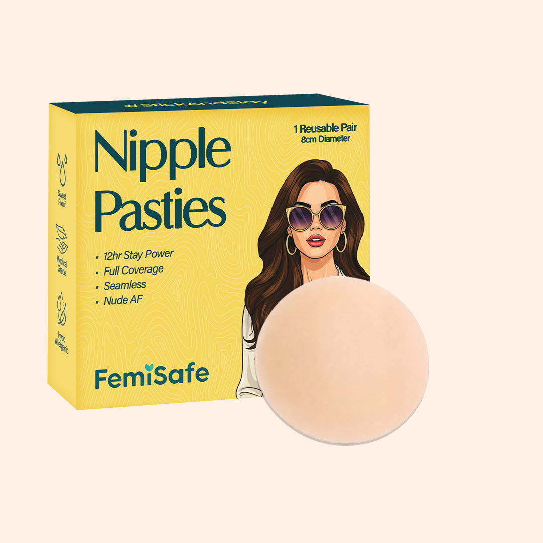 FemiSafe Reusable Silicone Nipple Pasties