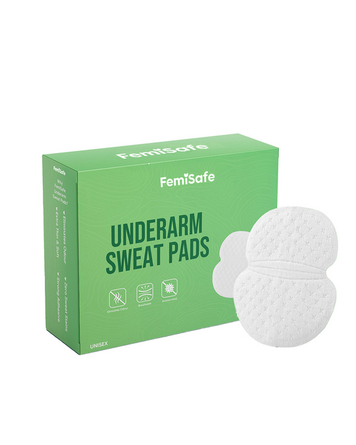 Femisafe Breathable Antimicrobial Underarm Sweat Pads