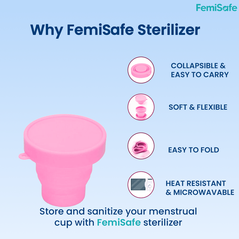 Menstrual Cup & Sterilizer Combo