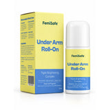 FemiSafe Underarm Roll-On with Alpha Arbutin & Niacinamide | Odour Control & Brightening Care | Aluminum-Free | 50 ml