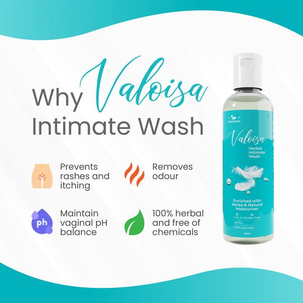 FEMISAFE VALOISA HERBAL INTIMATE WASH (PACK OF 2)