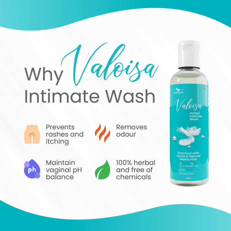 FEMISAFE VALOISA HERBAL INTIMATE WASH (PACK OF 2)