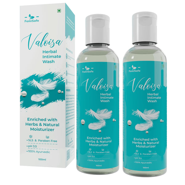 FEMISAFE VALOISA HERBAL INTIMATE WASH (PACK OF 2)