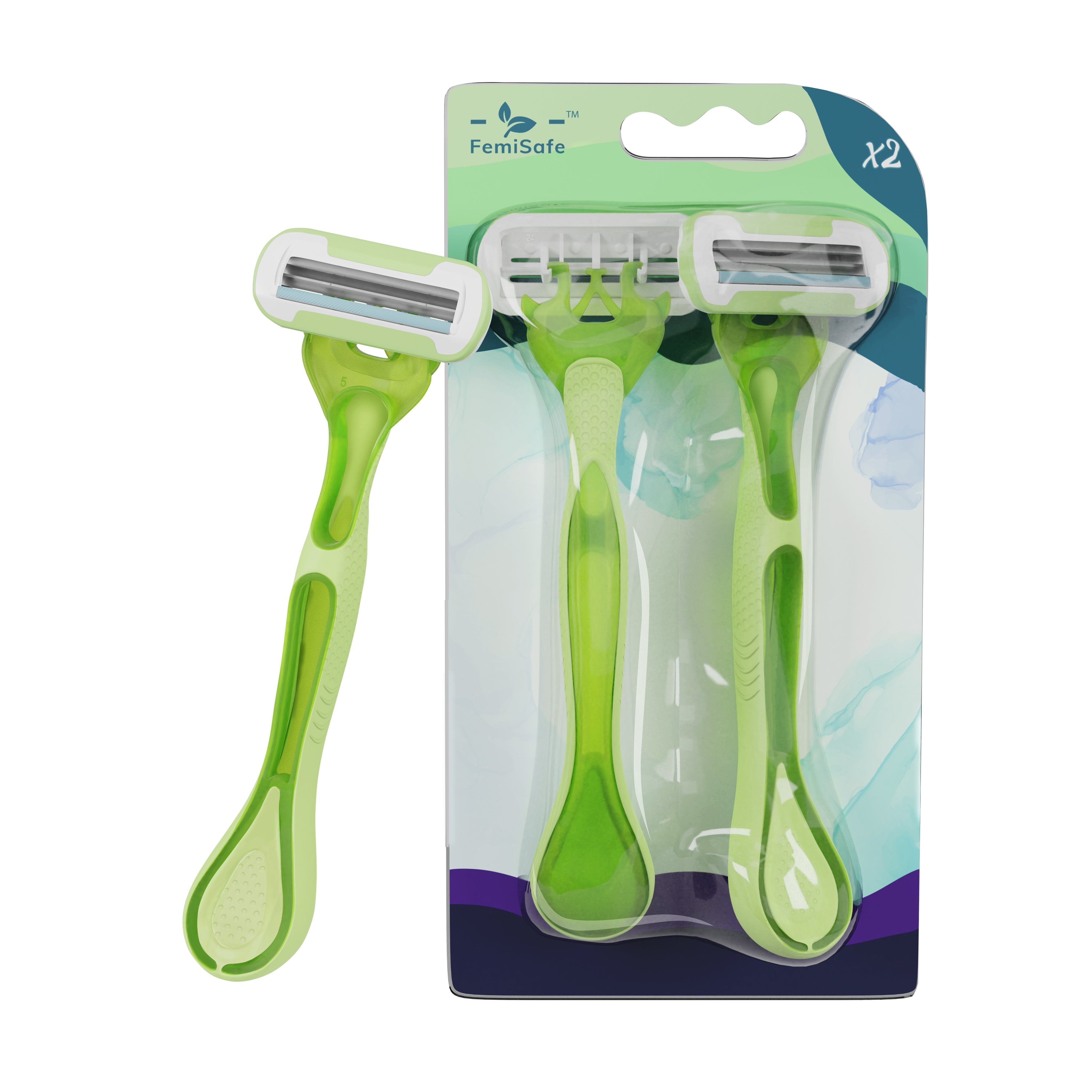 Body Razors (Pack of 2) - Femisafe.in